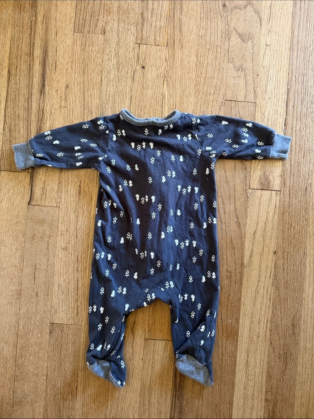 Gerber Baby Pine Tree Forest Footie Sleeper Cotton Pajama size 0-3 Months